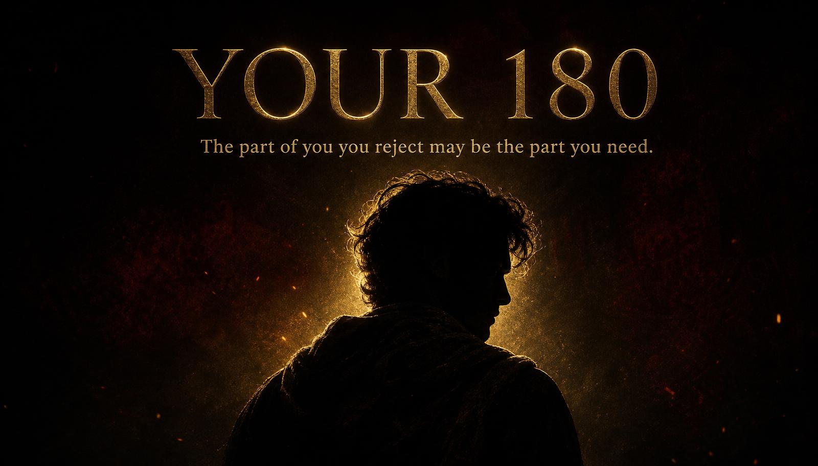 Your 180 — the part of you you reject may be the part you need